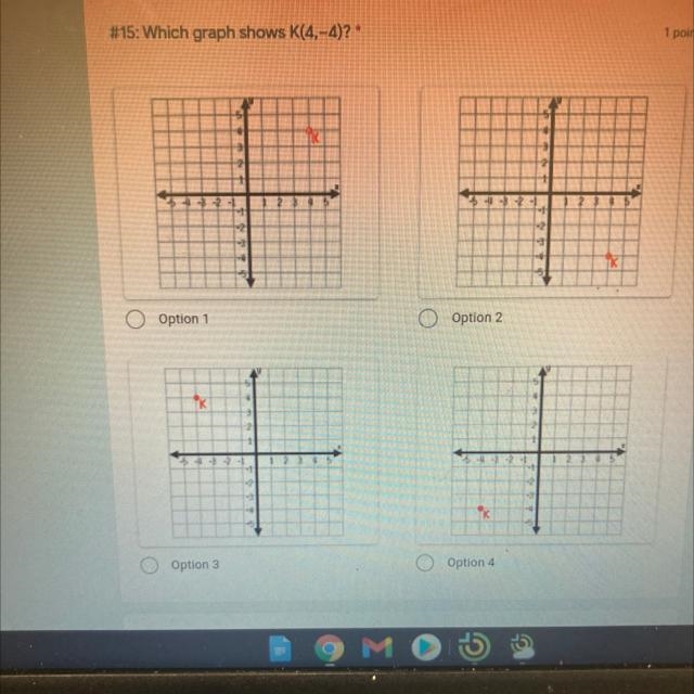 Which Graph shows K(4,-4)-example-1