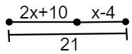 Measuring Segments and Intersections solve for x-example-1