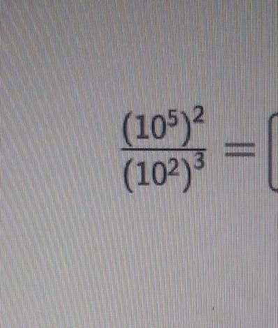 Write each expression as a single power of 10 ​-example-1