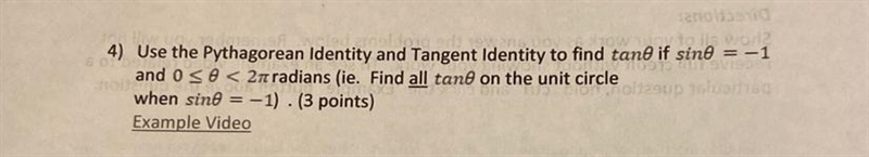 Please answer the question in the picture and show your work! I got tan= square root-example-1