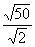 DIVIDING RADICALS Please simplify the pictures shown below-example-1