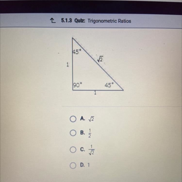 What is sin 45º ? Just do the math.-example-1