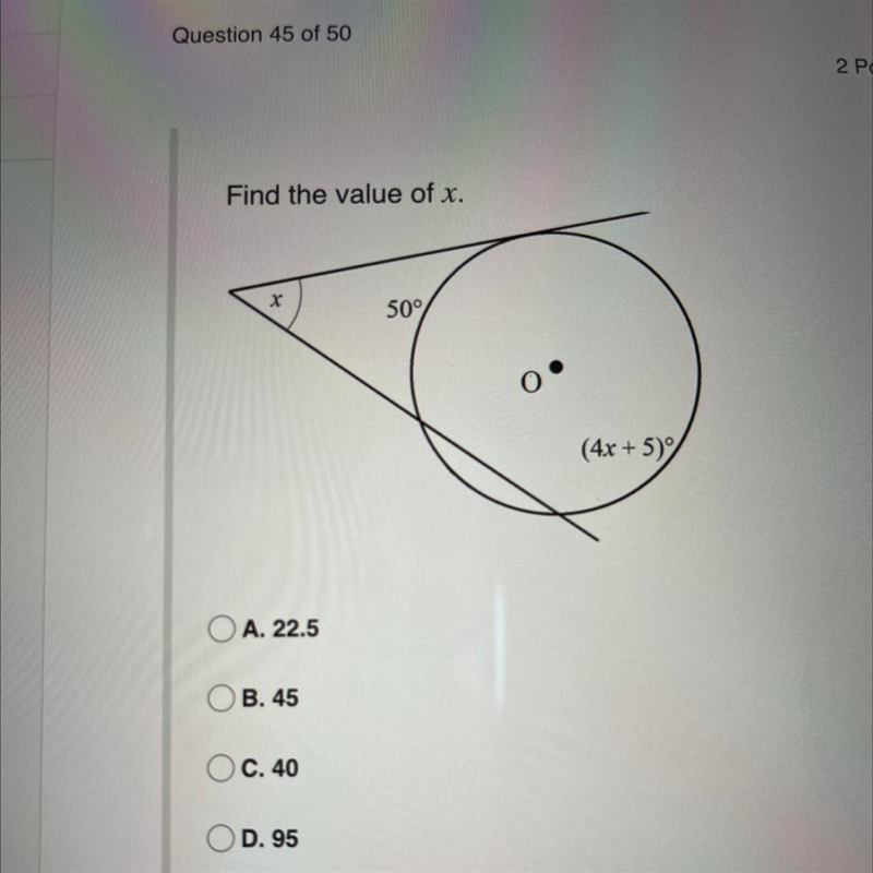 Find the value of x.-example-1