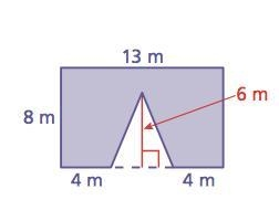 Find the area of the figure.-example-1