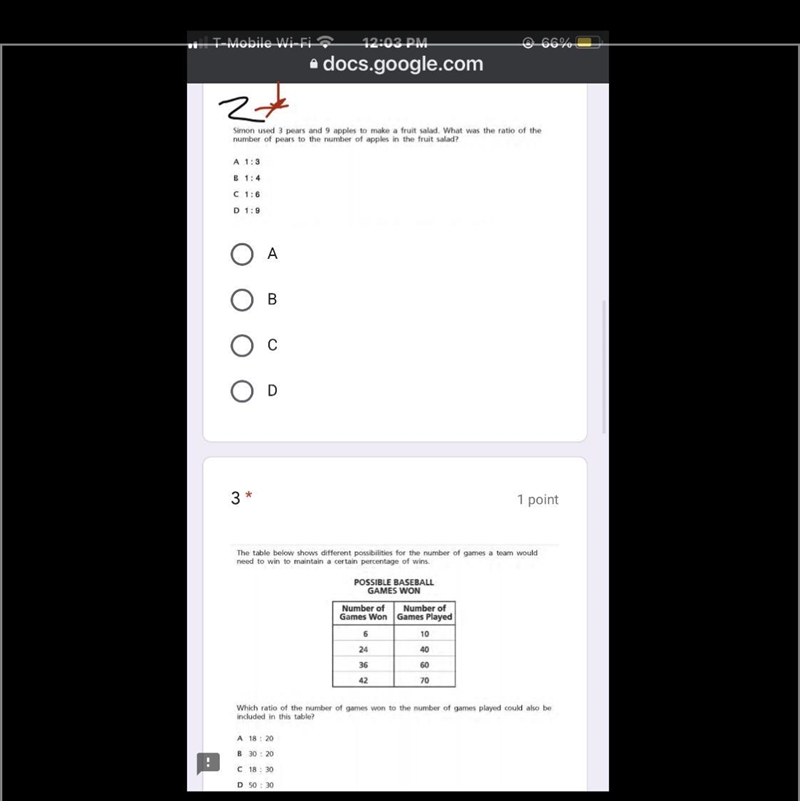 Please Help me with number two and three-example-1