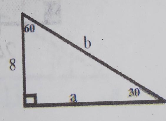 Using the triangle theorem solve this triangle.​-example-1