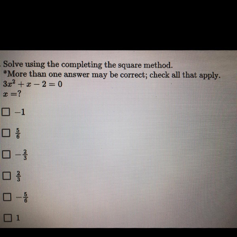 Solve using the completing the square method-example-1