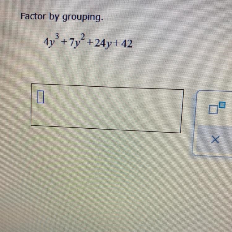 Factor by grouping plz show steps!-example-1