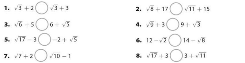 Choose the <,>,= symbols to answer the question-example-1