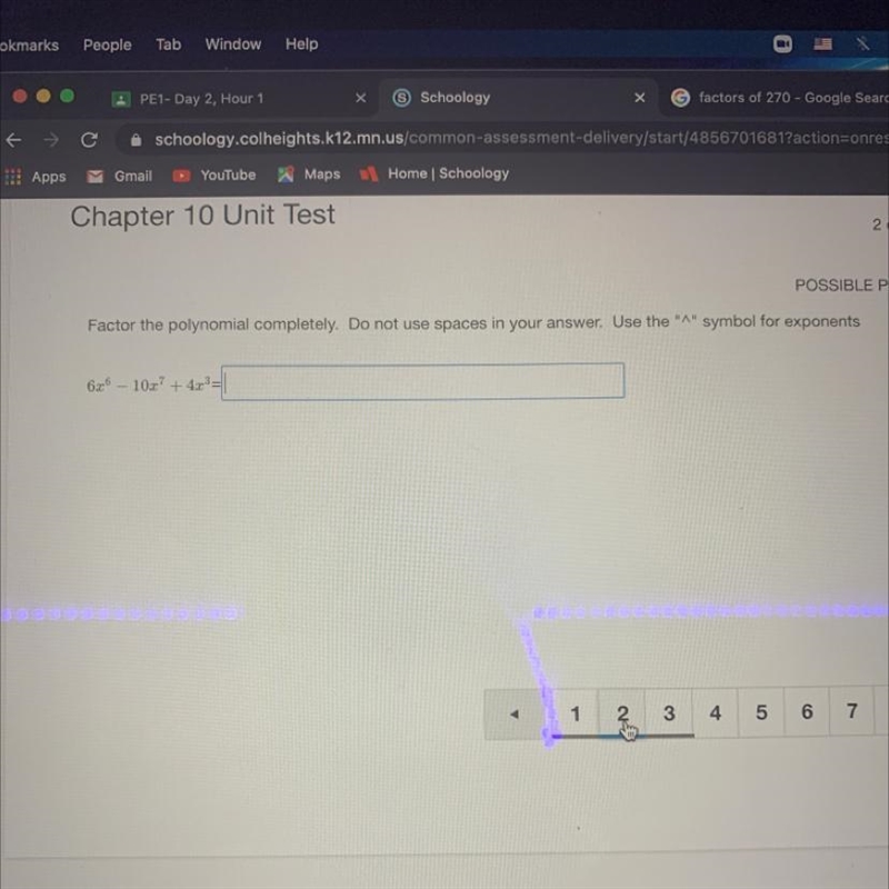 Please help me with this problem about factoring.-example-1