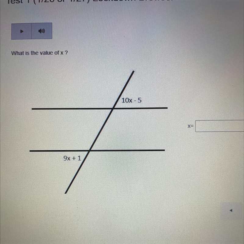 What is “x”?? Plz help me-example-1