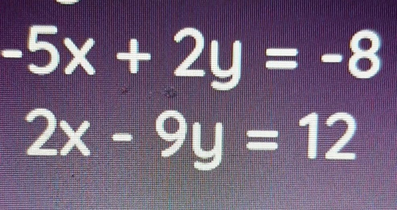 Solve the system of equations ​-example-1