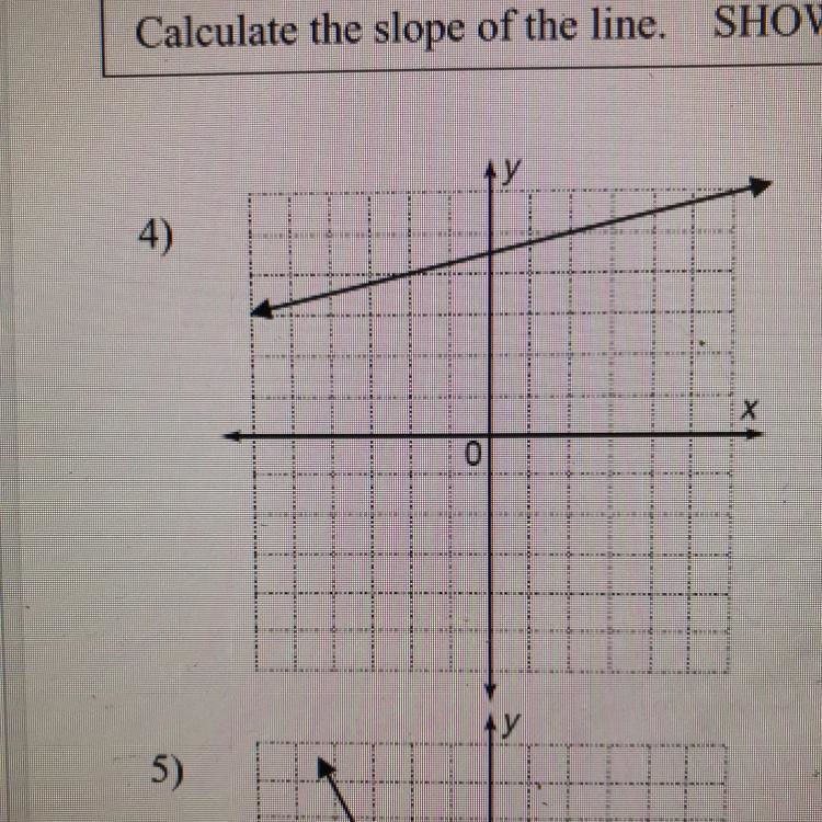 Calculate the slope of the line.-example-1