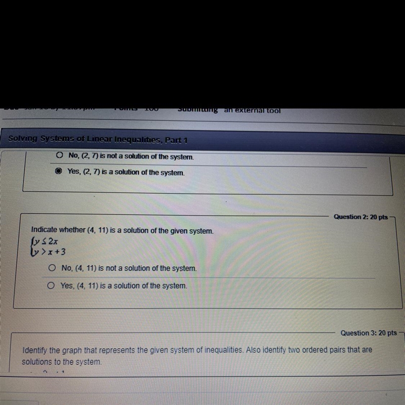 Solving systems of linear inequalities-example-1