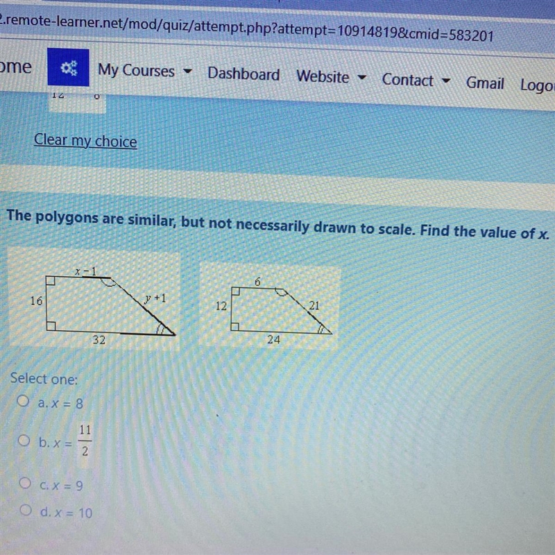 Find the value of x.-example-1