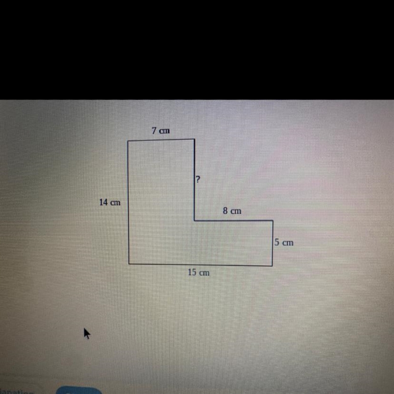 Find the missing side length-example-1