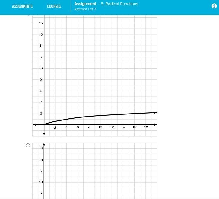 ONLY ONE PROBLEM FOR 10 POINTS PLEASE HELP ME :( (radical function) will report if-example-3