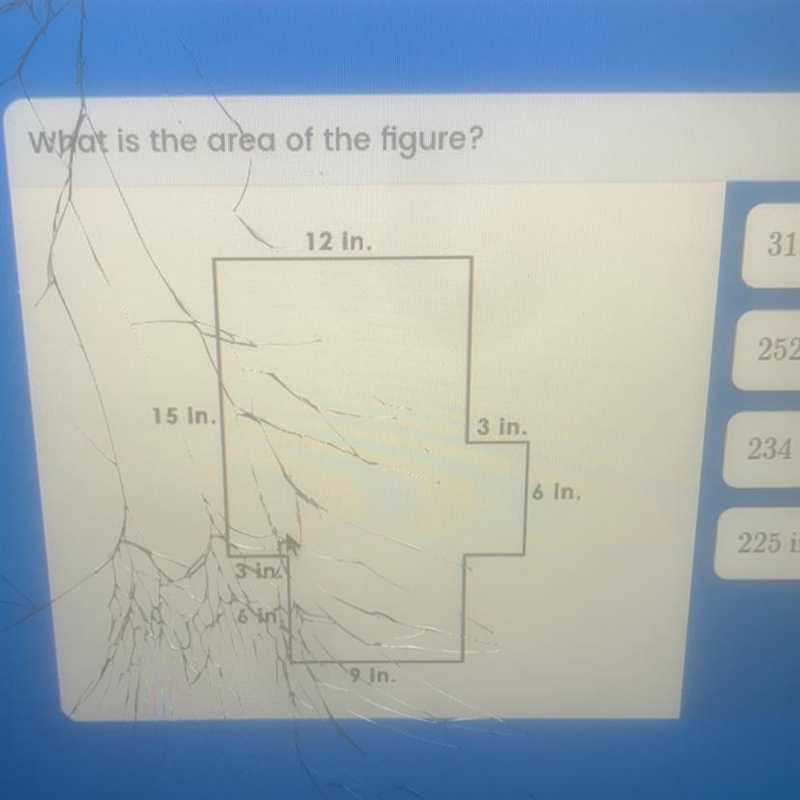 What is the area of the figure?-example-1