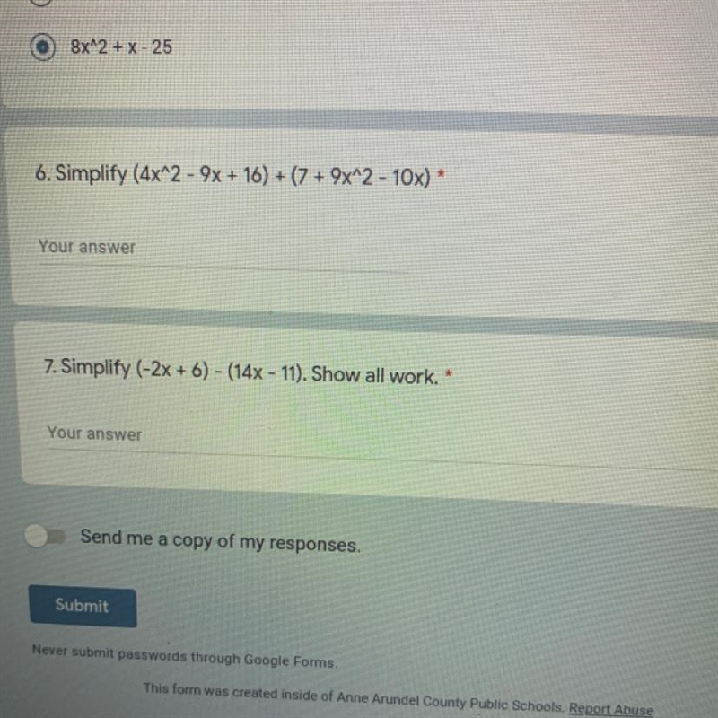 I need help with both of these-example-1