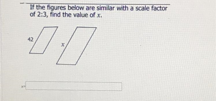 Find the value of x ?-example-1