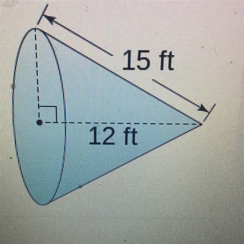 Please help find volume of cone use 3.14 for pi-example-1