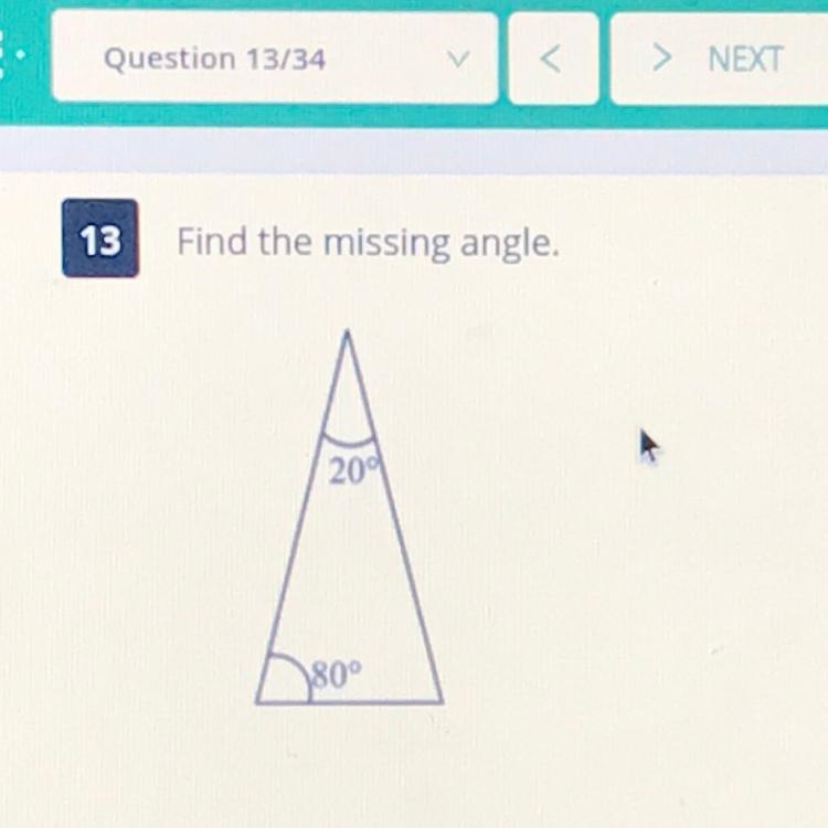 Find the missing angle-example-1