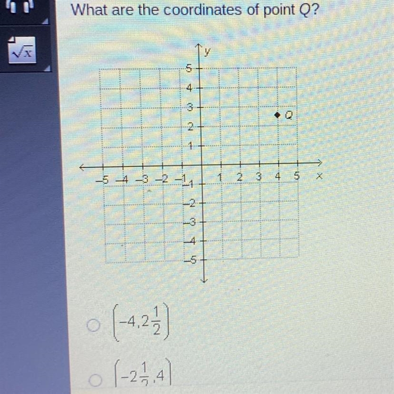 What are the coordinates of point Q?-example-1