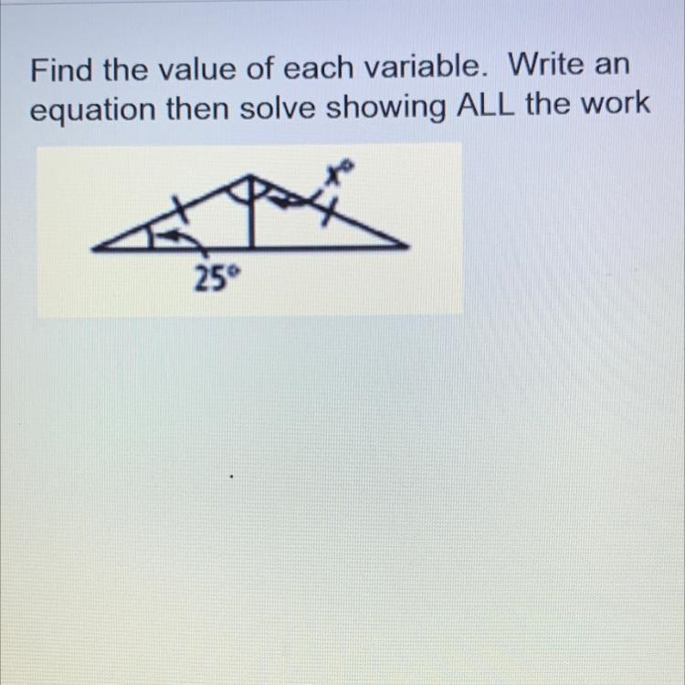 Please help explain how to solve this. Find the value of each variable.-example-1