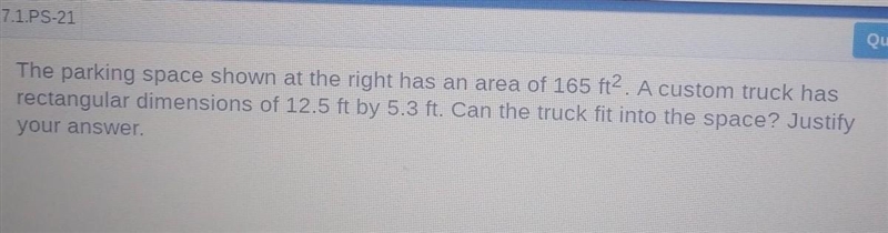 What is the area of the truck? ​-example-1