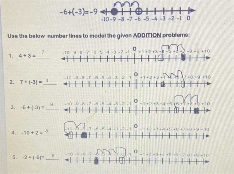 Can someone check my answers and tell me if it’s right or not? Thank you so much :)-example-1