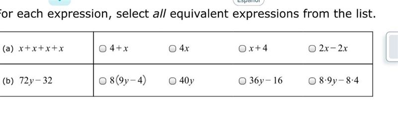 What are the equivalent expressions-example-1