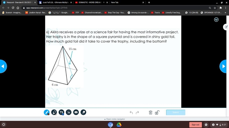 What do the blue lines mean also what is the answer-example-1