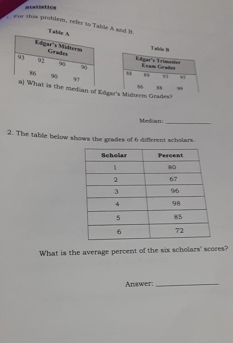 PLEASE HELP!! Anybody can solve this question I dont understand its Statistics Explain-example-1