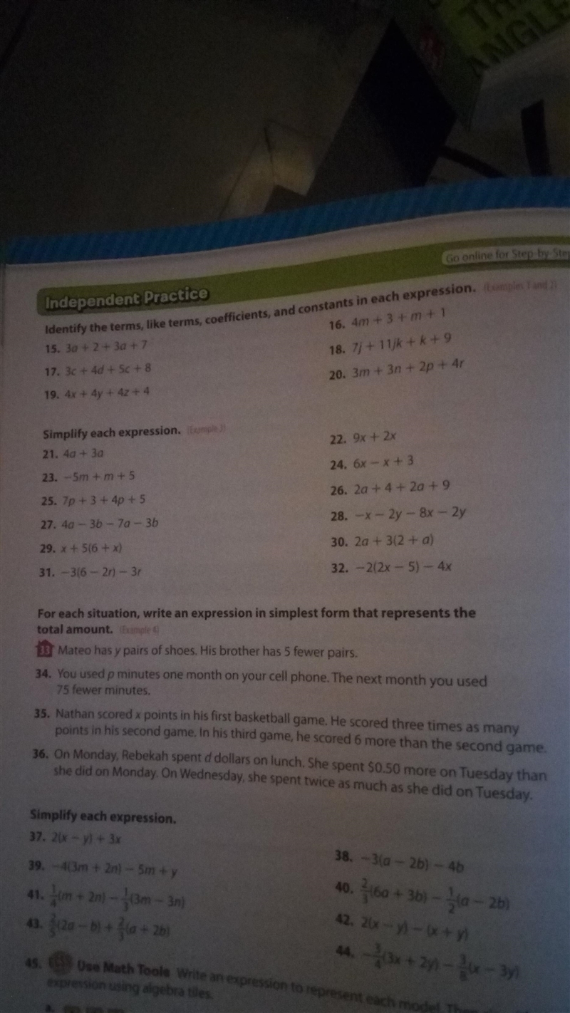 I want to know if anyone can help with a math textbook. It is page 302, evens only-example-1