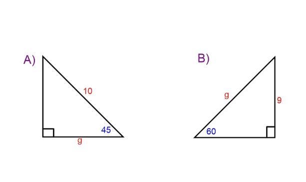 How to find the missing side of a right triangle a=60 b=9-example-1