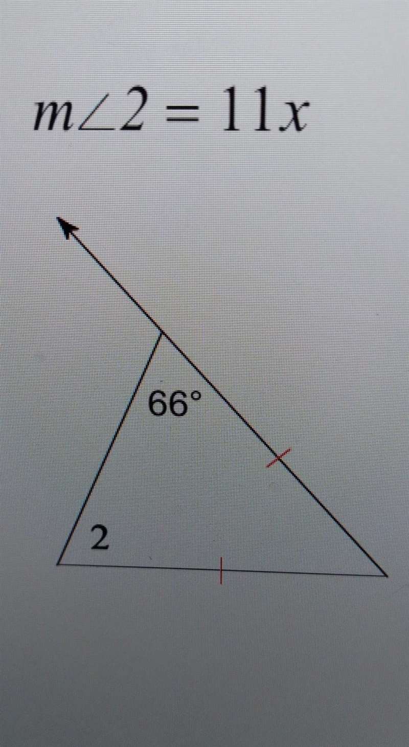 Please help. Solve the value of x ​-example-1