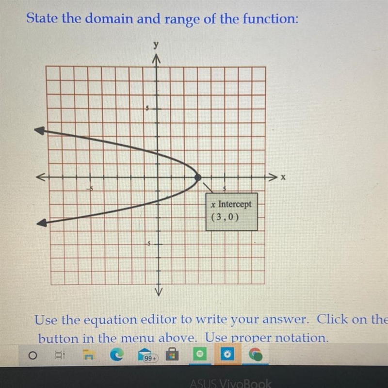 Can someone help me state domain and range-example-1