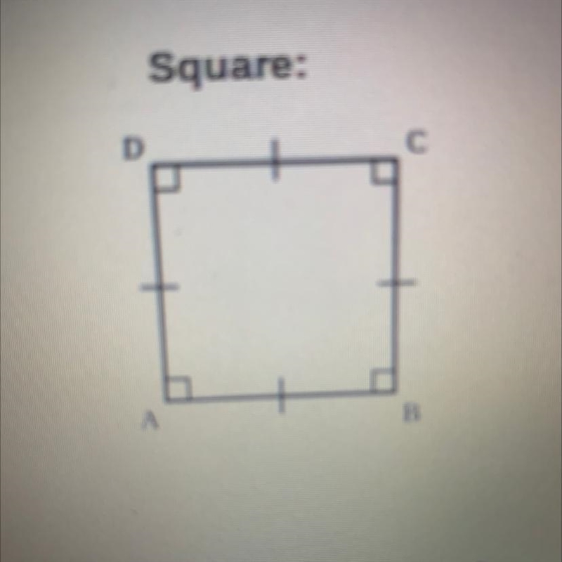 What is the area of a square with a side length of 7 feet ? HELP-example-1