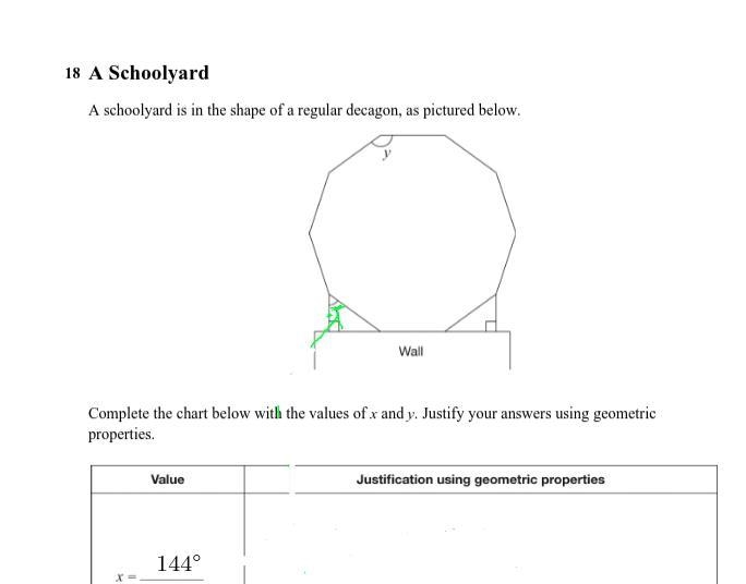 What is the value of x-example-1