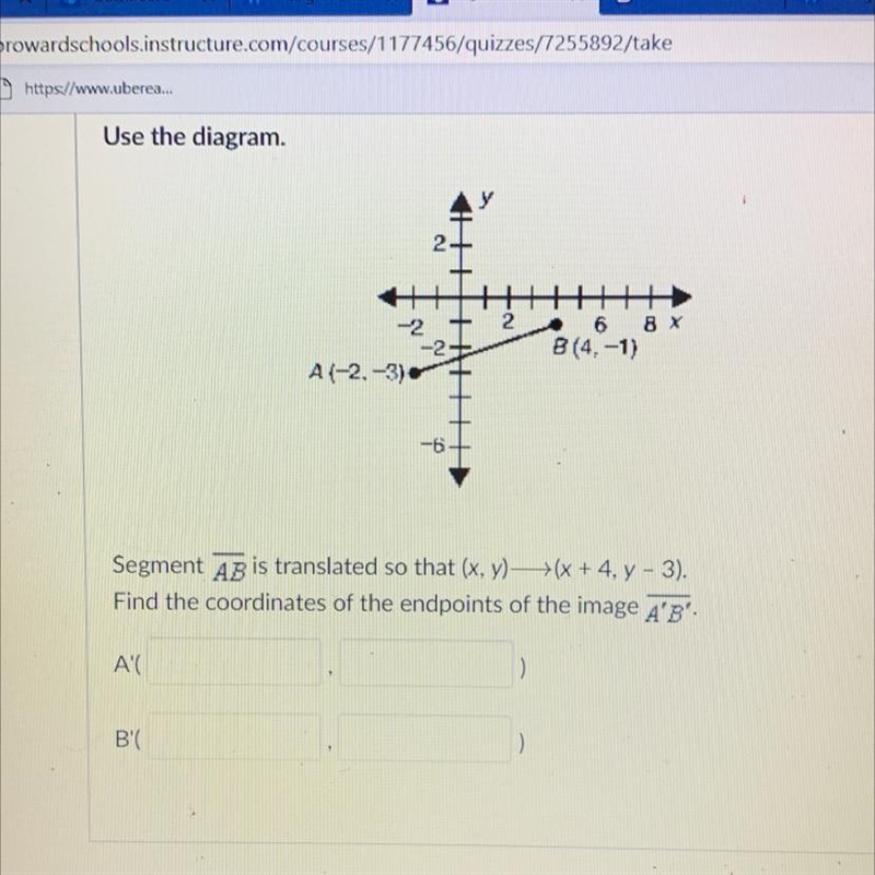 Find the coordinates of the endpoint of the image?-example-1