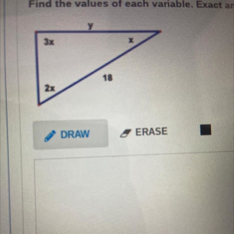 Find the values, exact answers.-example-1