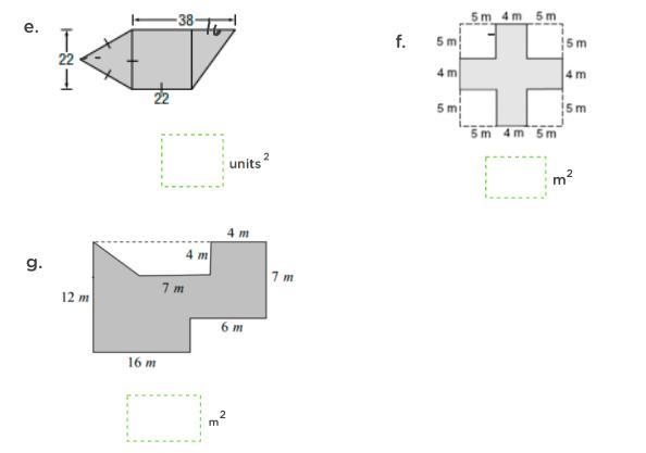 Help please! 50 Points! PLEASE DONT RESPOND IF YOU DO NOT KNOW. find the area of the-example-1