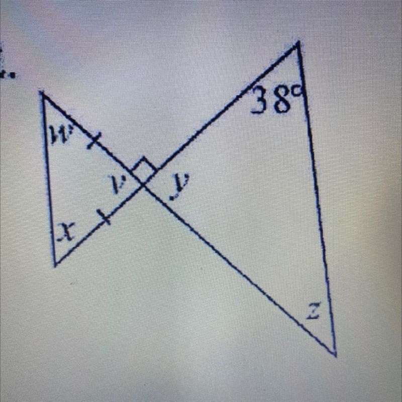 The question says find the missing angles HELPP-example-1