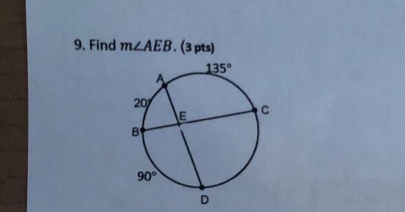 Does anyone know how to find m angle AEB?-example-1