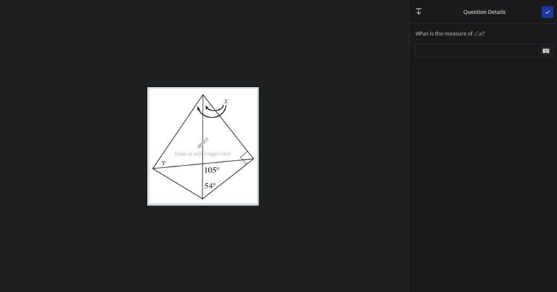 What is the measure of x?-example-1