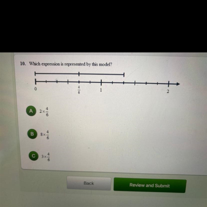 Which expression is represented by this model-example-1