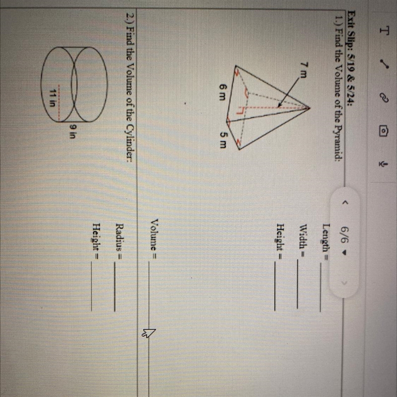 Find the volume of the pyramid-example-1