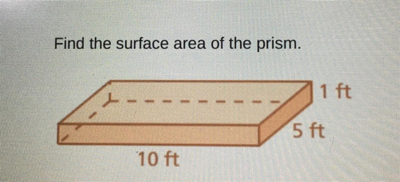 Find the surface area off the prism. Please help me solve this!-example-1