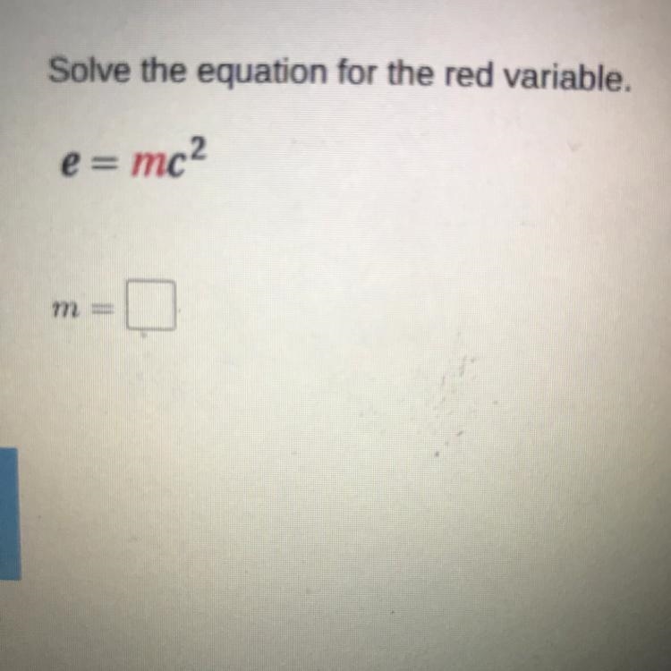 Solve the equation for the red variable-example-1