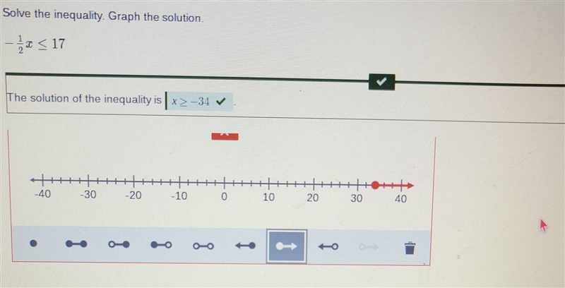 Can someone tell me how to graph this ​-example-1